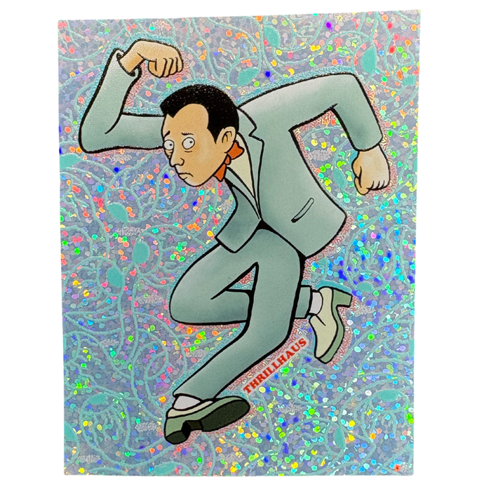 Pee Wee Glitter Sticker