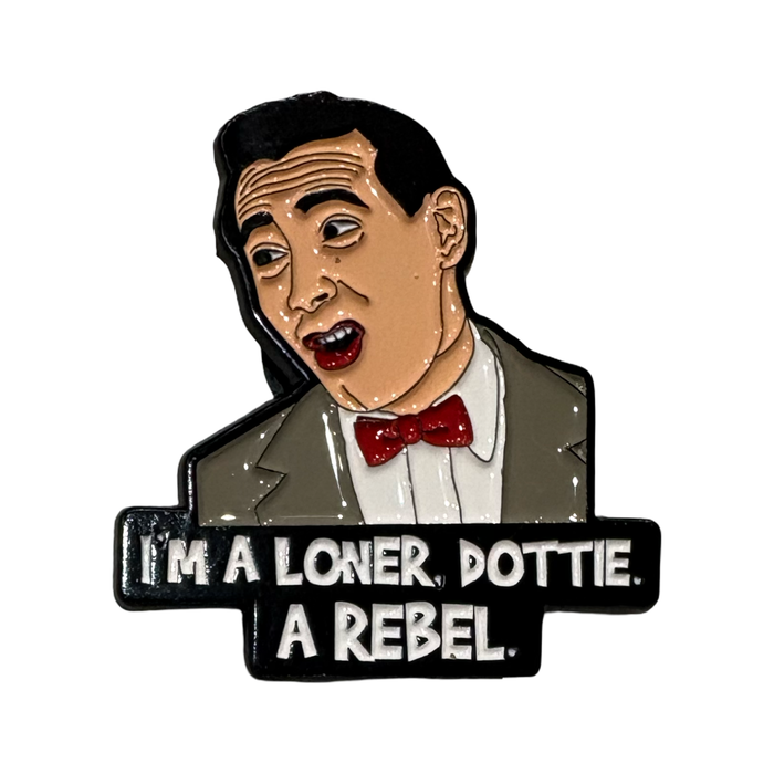 Pee Wee Rebel Enamel Pin