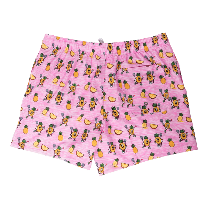 Pineapple Drip Swim Dodge Lacrosse Shorts
