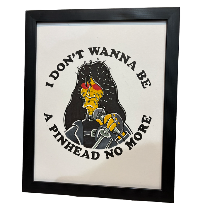 Pinhead No More Framed Original Art