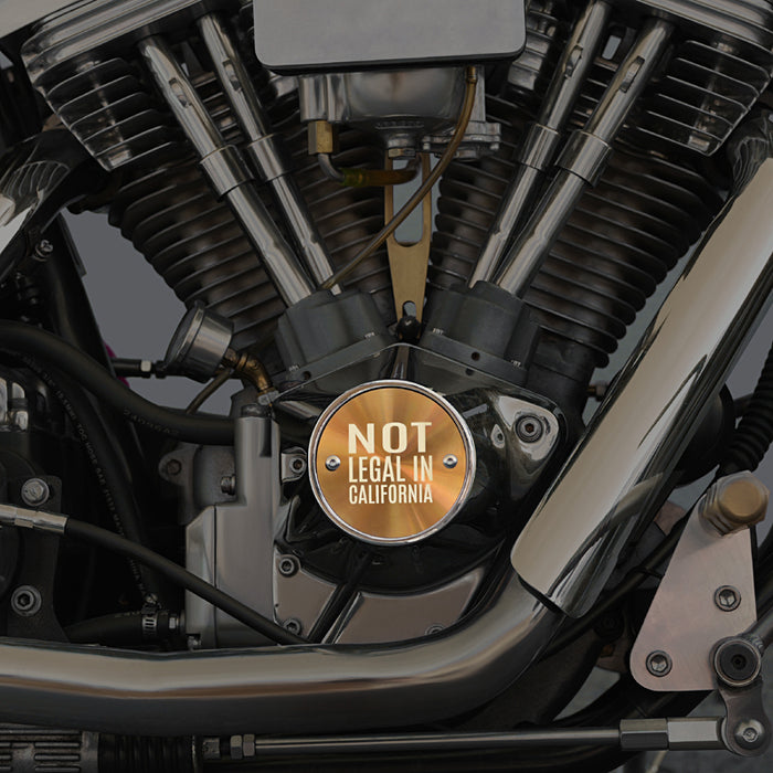 Points Cover for Big Twin Sportster Harley Davidson - Reversible Design
