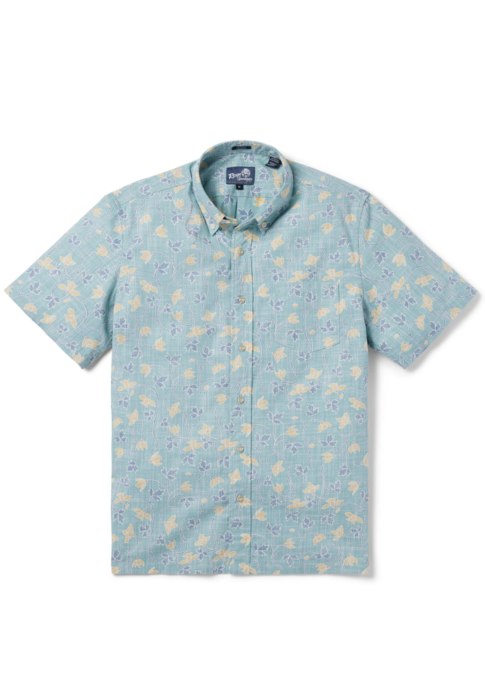 Poppies Nouveau - Nile Blue