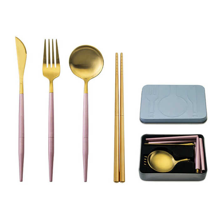 PrestigeCraft™️ Detachable 4pc Cutlery Set