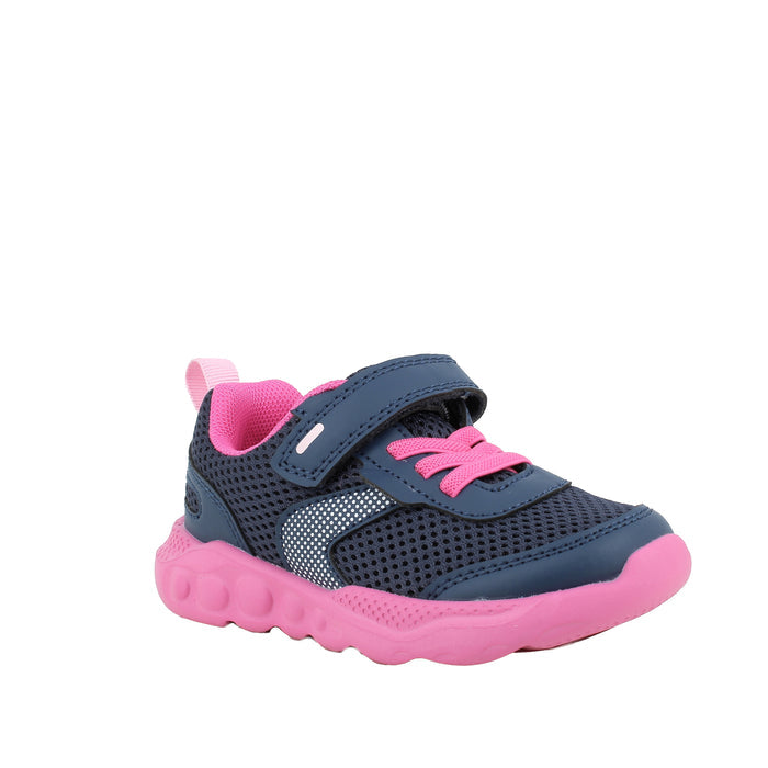 Primigi | Bubbles - Navy & Pink | Girls Sneaker