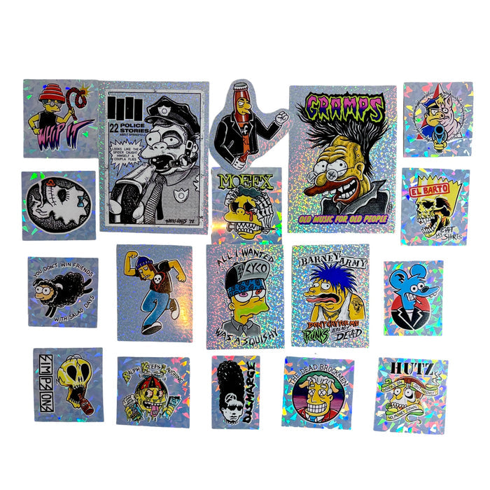 Punk Simpsons Sticker Pack