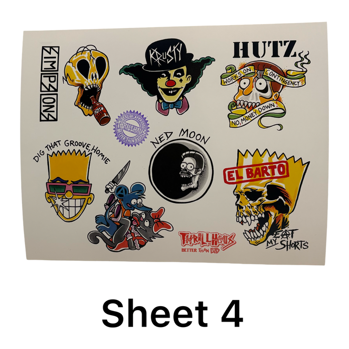 Punk Simpsons Tattoo Flash