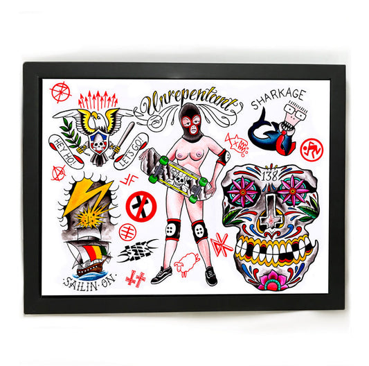 Punk Tattoo Flash #1 poster