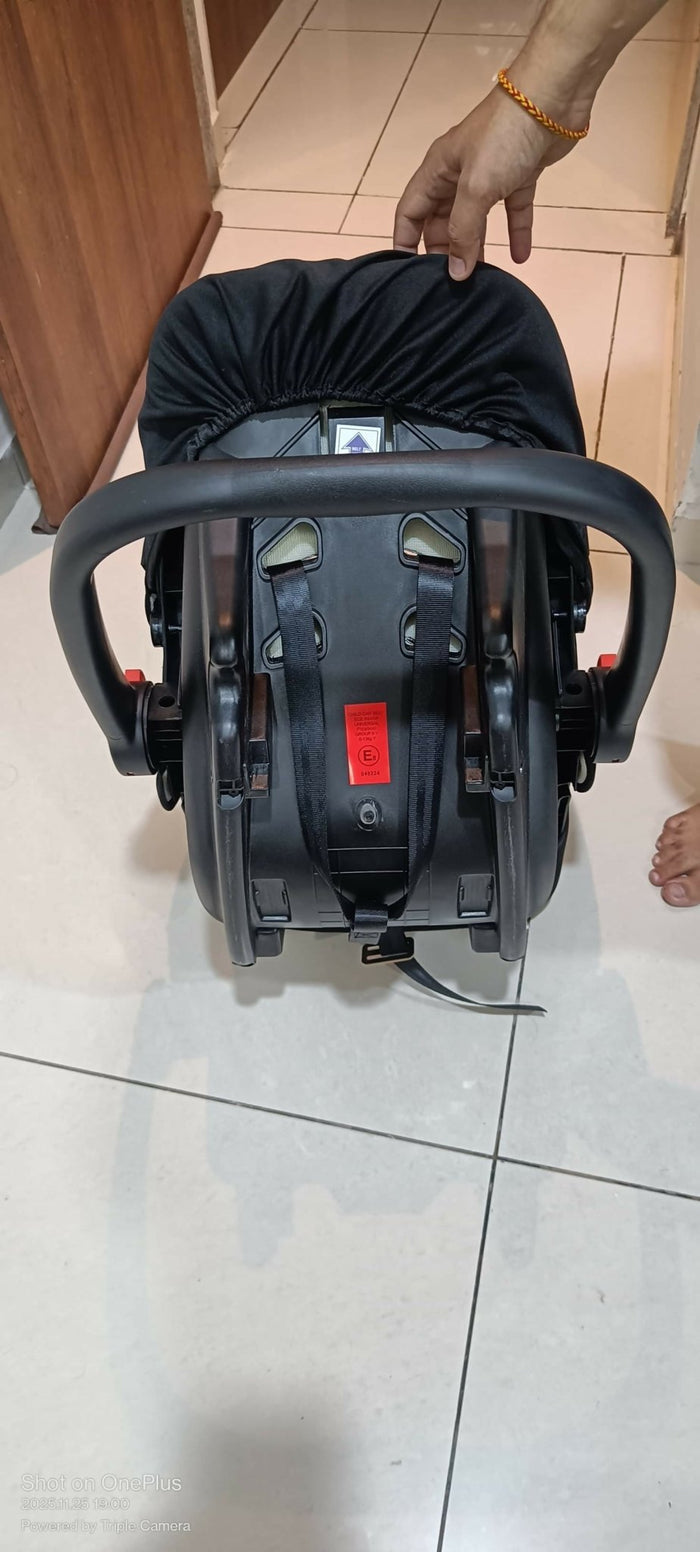 Black car seat