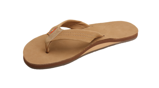 Rainbow Men's Leather Flip Flops Sierra