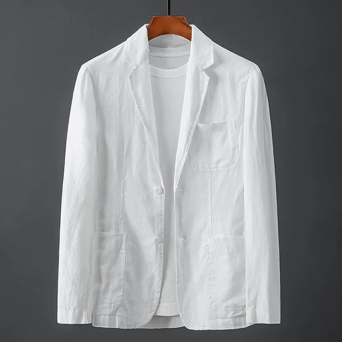 REMY-DOÎR CLASSIC LINEN BLAZER