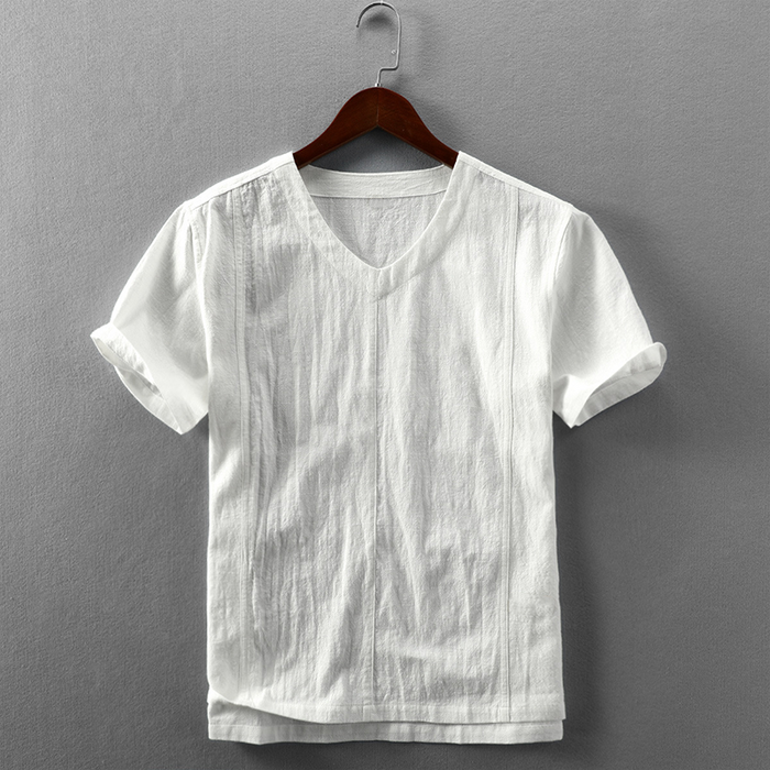RENÉ-LOUIS CLASSIC LINEN SHIRT