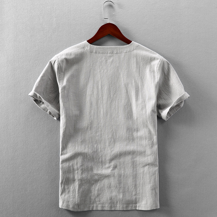 RENÉ-LOUIS CLASSIC LINEN SHIRT