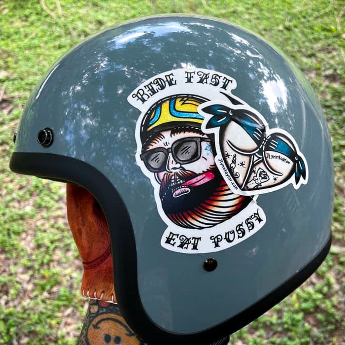 Ride Fast Sticker
