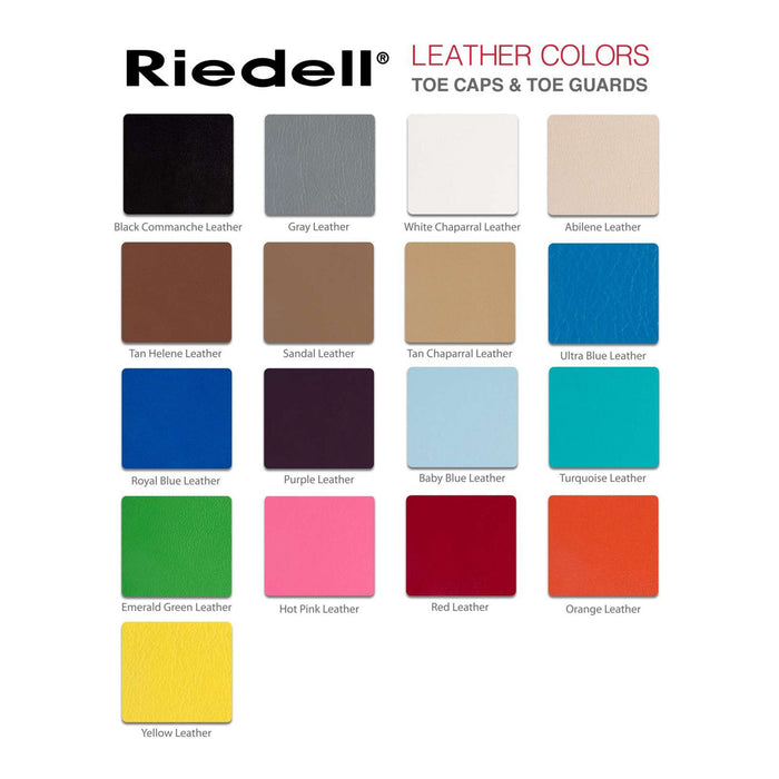 Riedell Pro Fit Leather Toe Caps