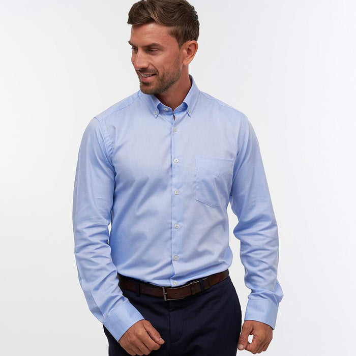Royal Oxford Azure Casual Fit Shirt