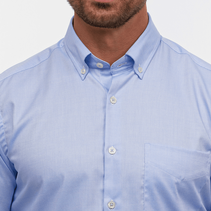 Royal Oxford Azure Casual Fit Shirt