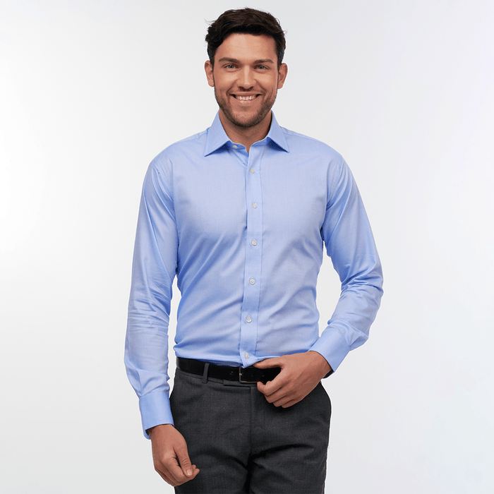 Royal Oxford Azure Formal Shirt