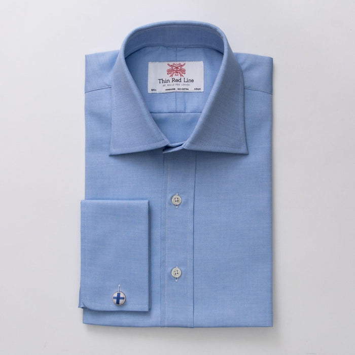 Royal Oxford Azure Formal Shirt