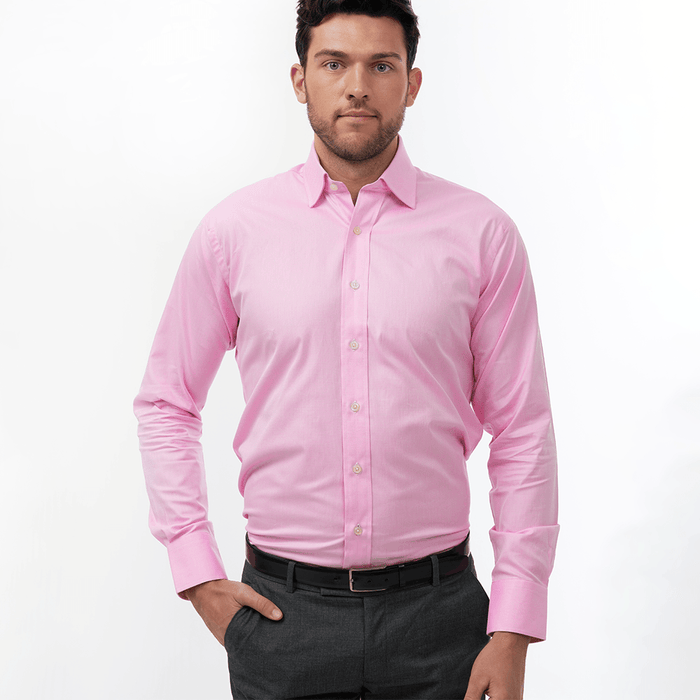 Royal Oxford Pink Formal Shirt- Thin Red Line