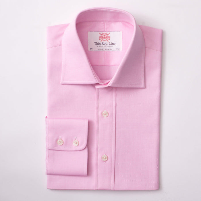 Royal Oxford Pink Formal Shirt - Thin Red Line