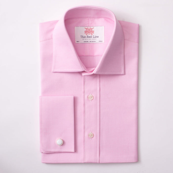 Royal Oxford Pink Formal Shirt - Thin Red Line