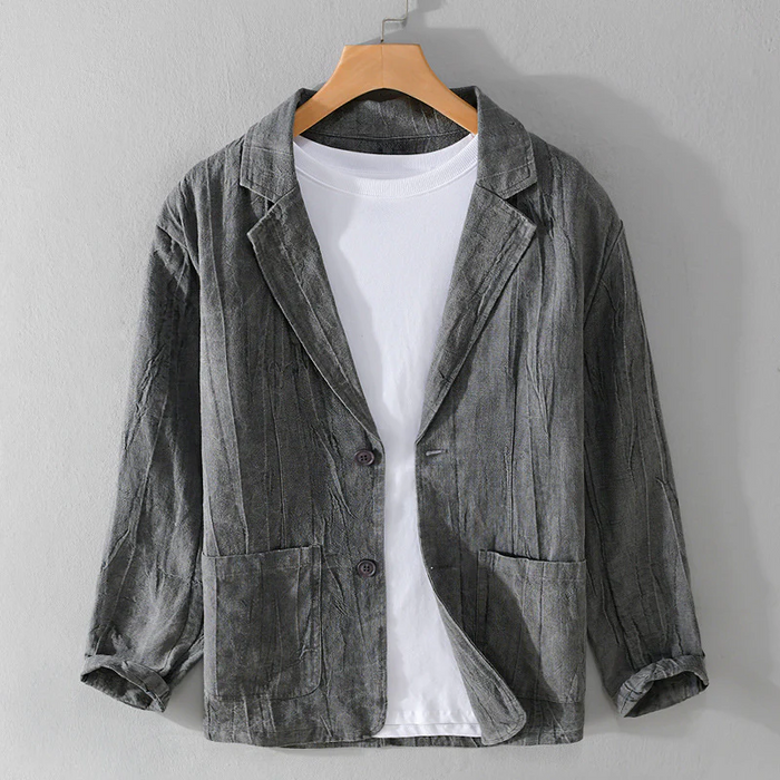 RUSSEL-ETROU COTTON LINEN JACKET