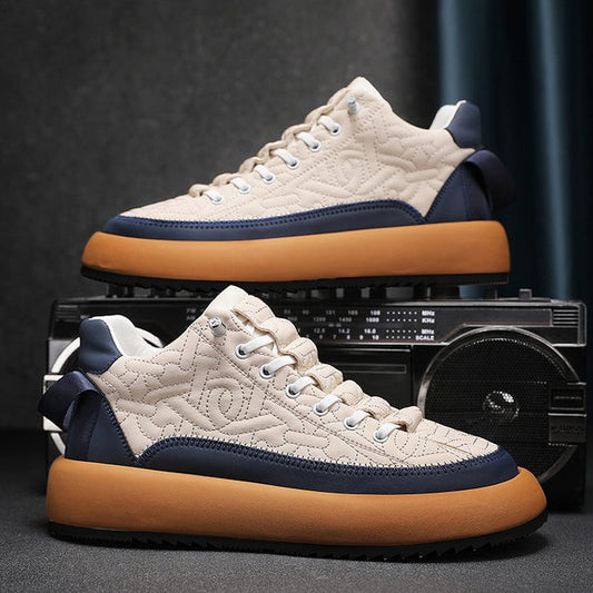 Russel-Etrou Vulcanized Lace-Up Sneaker