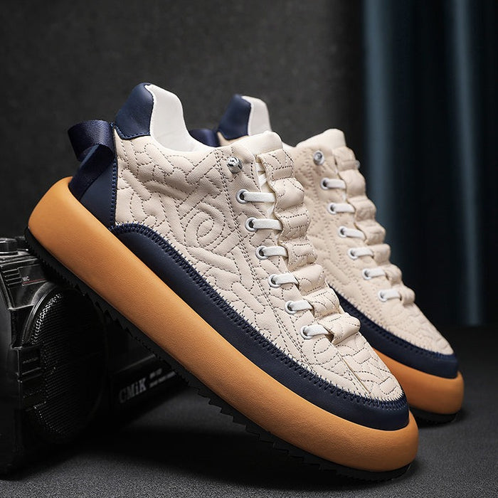 Russel-Etrou Vulcanized Lace-Up Sneaker