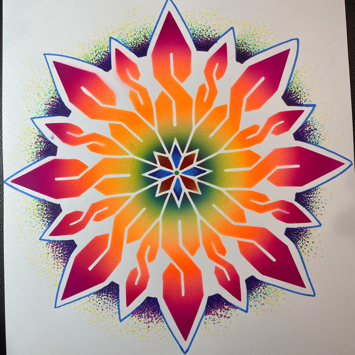 S Mandala original art