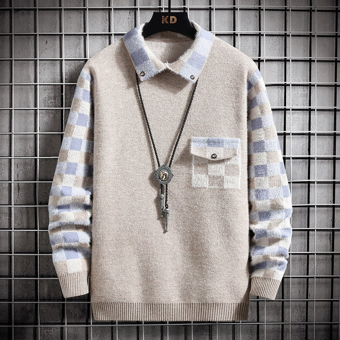 Saint Morris Cozy Collared Sweater
