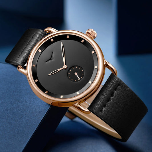 Saint Morris Sleek Leather Watch