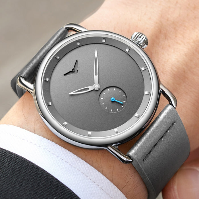 Saint Morris Sleek Leather Watch