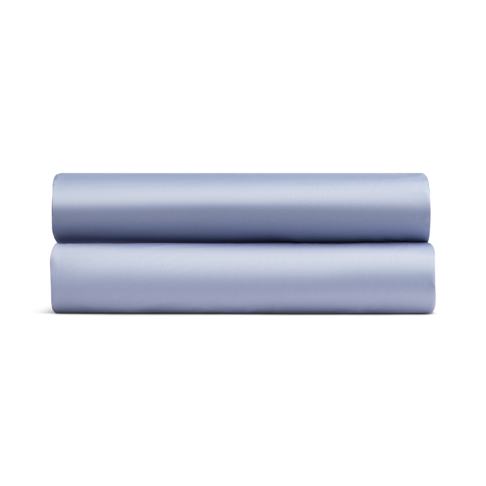 Sateen Sham Set in Dream Blue