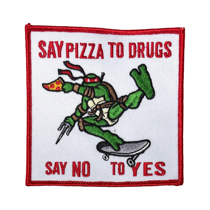 Say Pizza to Drugs Patch