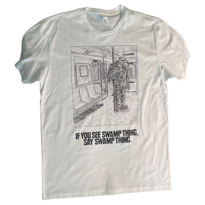 Say Swamp Thing Tee- Large