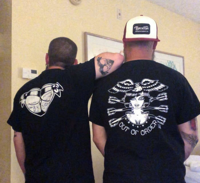 Scrunch Butt Heart Mens Tee