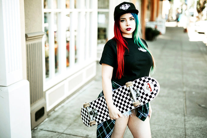 American traditional tattoo flash stipple scrunch butt bikini butt heart mesh snapback hat.