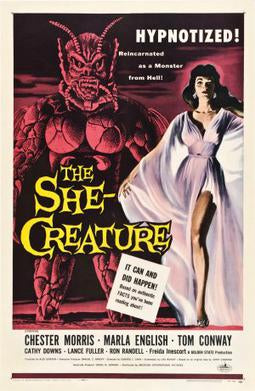 She Creature Enamel Pin
