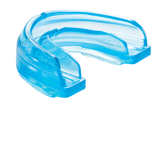 Shock Doctor Braces Mouthguard Strapless-Light Blue