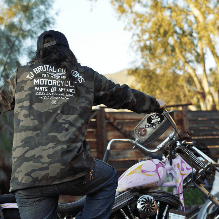 Shop Stop TJ Brutal Customs Windbreaker Jacket