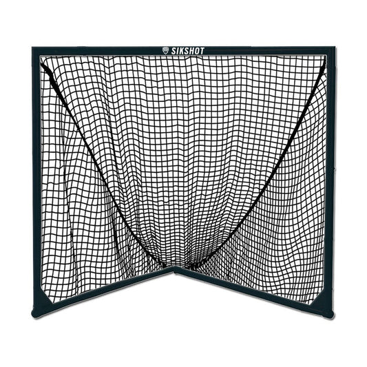 Sikshot 4x4 Box Lacrosse Goal - Black