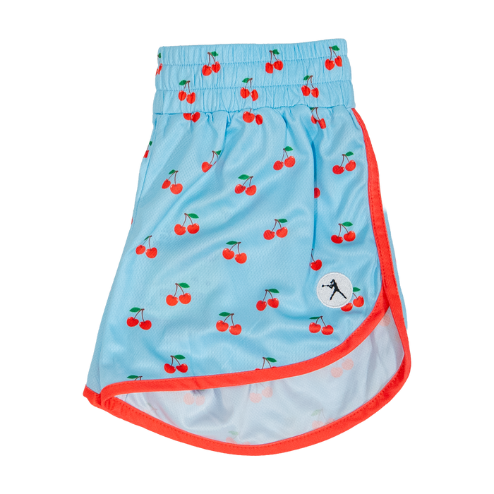 Slay Girl Cherries Girl's Lacrosse Shorts