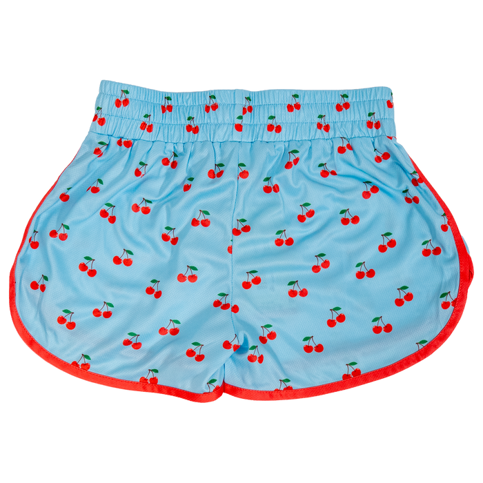 Slay Girl Cherries Girl's Lacrosse Shorts