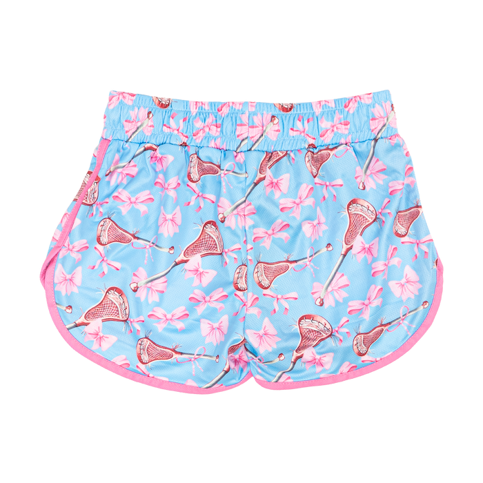 Slay Girl Lax & Bows Girls Lacrosse Shorts