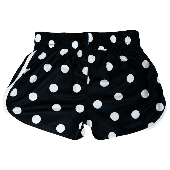 Slay Girl Polka Dots Girl's Lacrosse Shorts