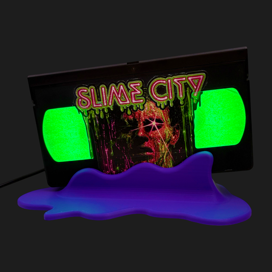 Slime City VHS Lamp