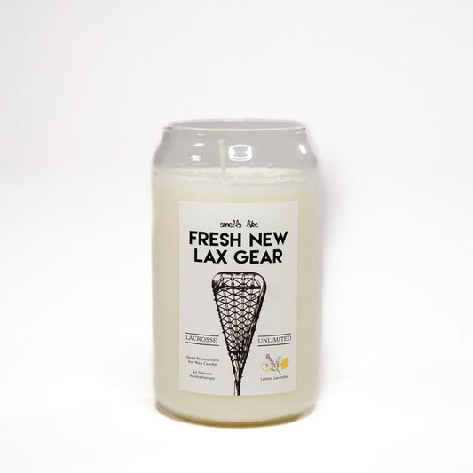 Smells Like Fresh New Lax Gear Candle