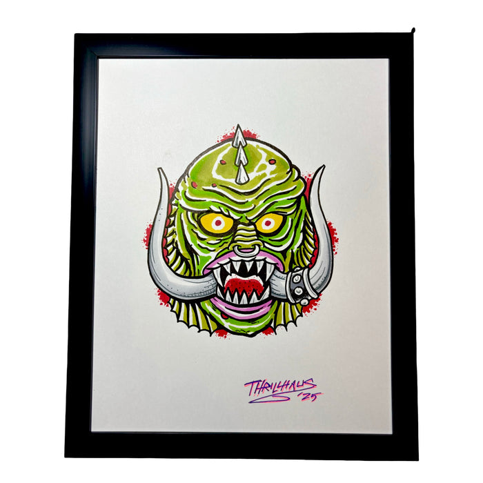 Snaggle Creature Original Art