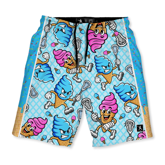 Soft Serve Snipers Lacrosse Shorts