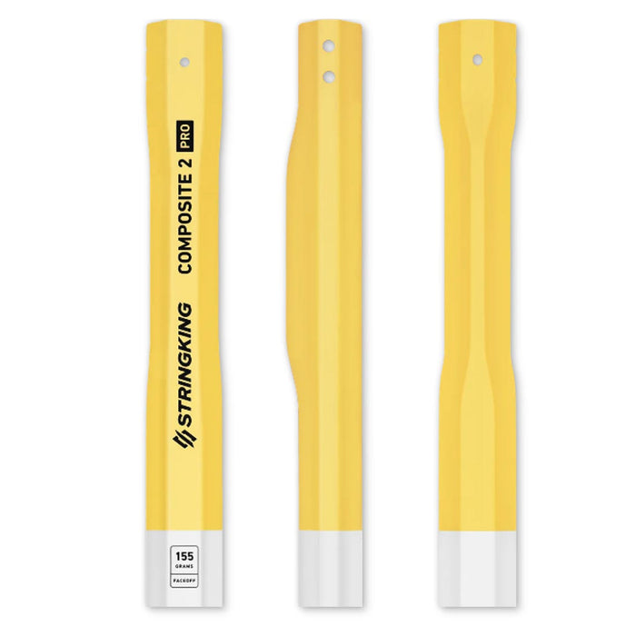 StringKing Composite 2 Pro Faceoff Shaft - White